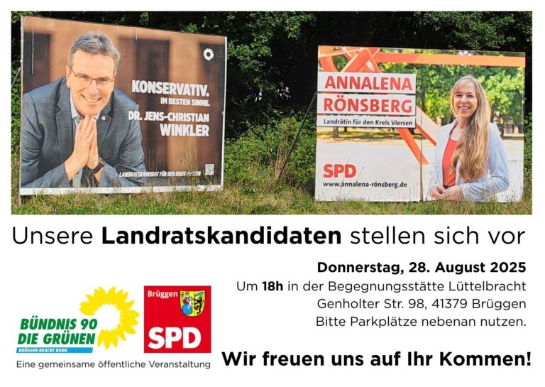 Einladung zur öffentlichen Veranstaltung