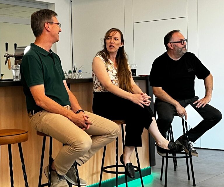 Rückschau: Podiumsdiskussion mit den Landratskandidaten Annalena Rönsberg und Jens-Christin Winkler